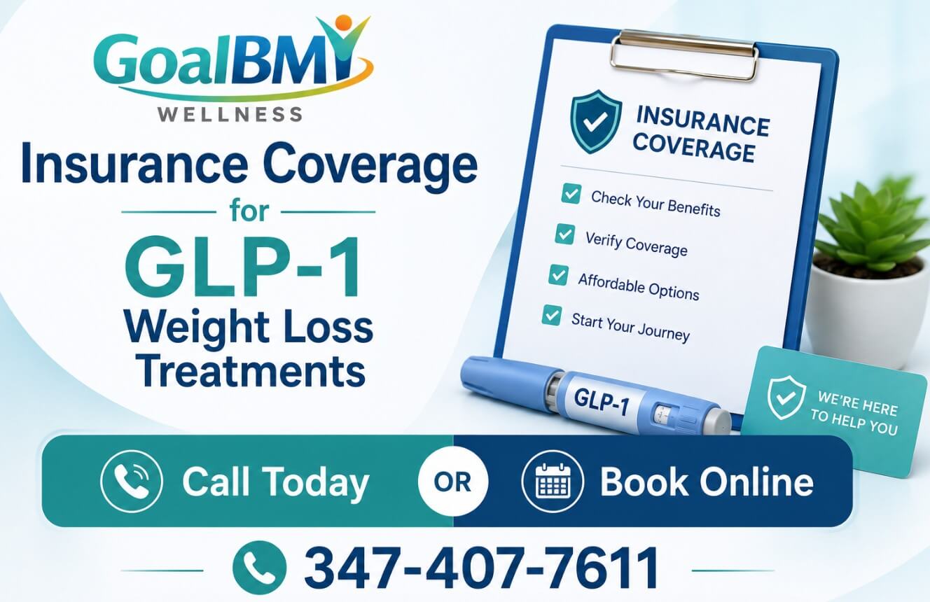 Insurance coverage for GLP-1 weight loss treatments at GoalBMI Wellness