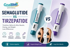 Semaglutide vs Tirzepatide: Timelines, Before and After Results, Dosing, and Weight Loss Differences