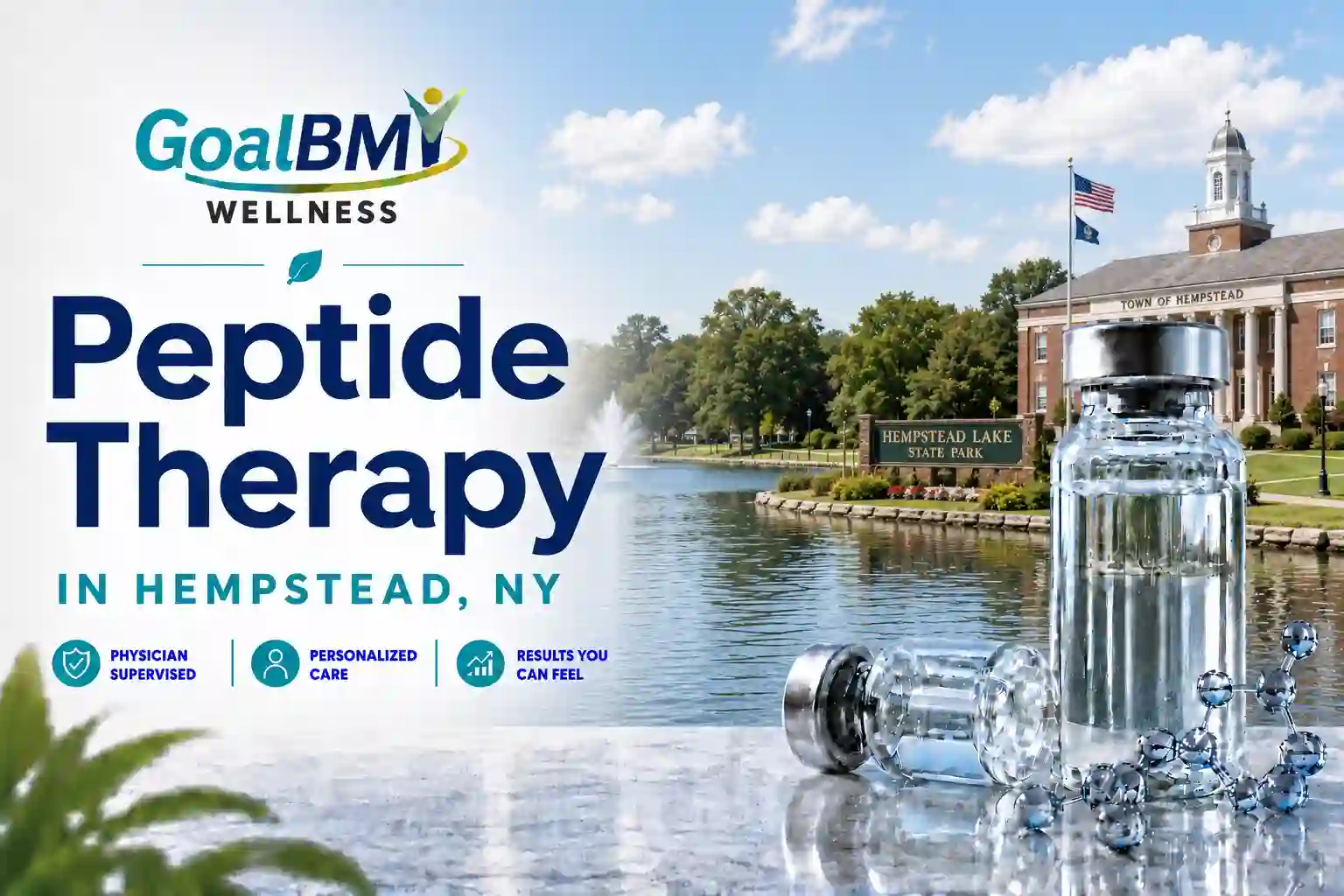 Online peptide therapy in Hempstead, NY for wellness, recovery and healthy aging at GoalBMI Wellness