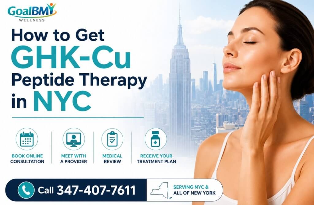 How to Get GHK-Cu Peptide Therapy in NYC - GoalBMI Wellness