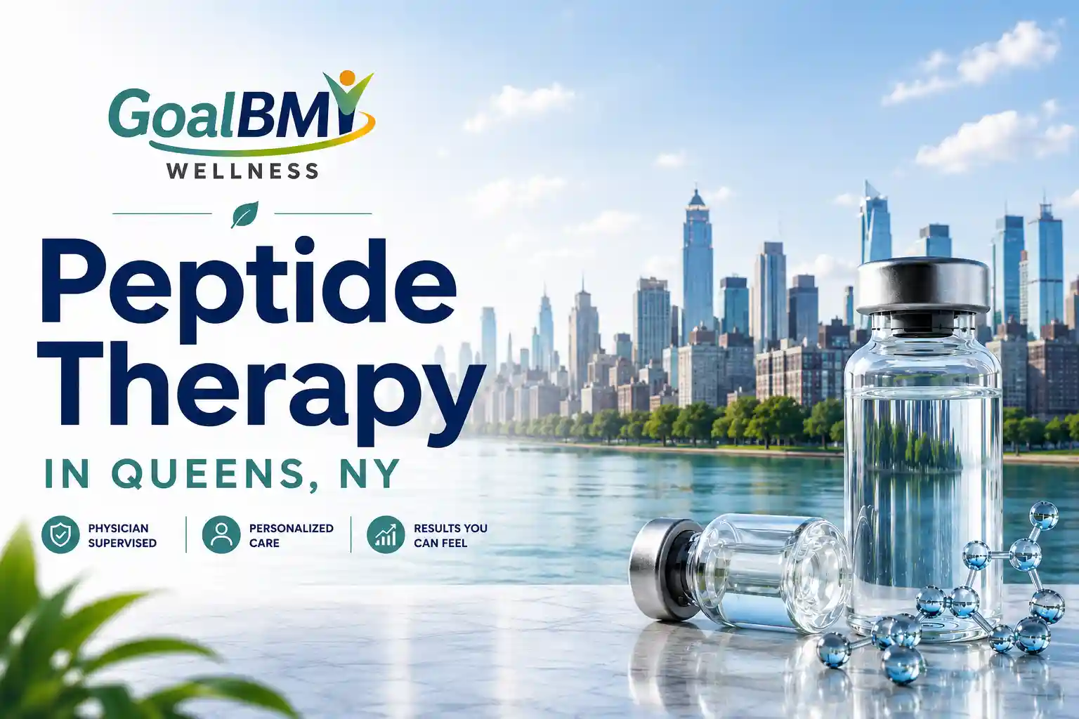 Online peptide therapy in Queens, NY for wellness, recovery and healthy aging at GoalBMI Wellness