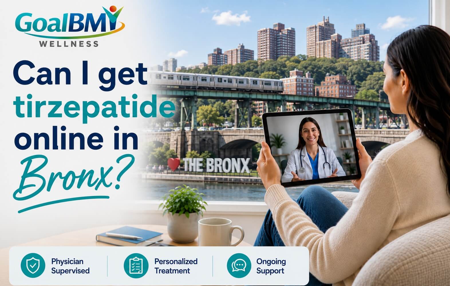 Online tirzepatide weight loss care across Bronx, NY with insurance support — GoalBMI Wellness