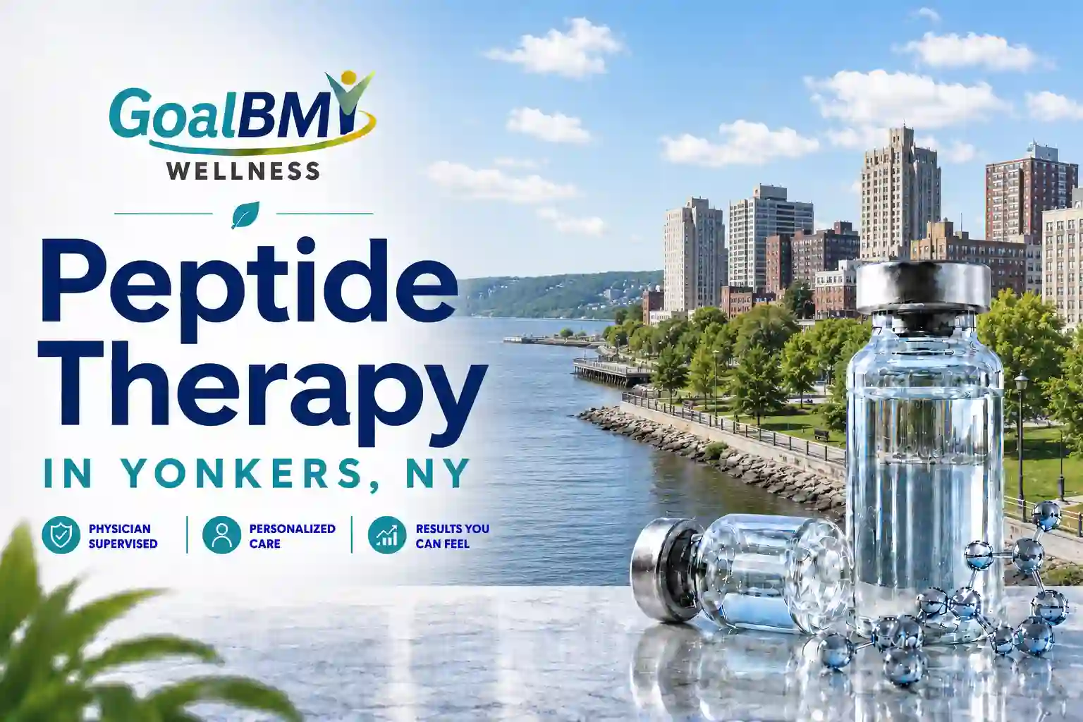 Online peptide therapy in Yonkers, NY for wellness, recovery and healthy aging at GoalBMI Wellness
