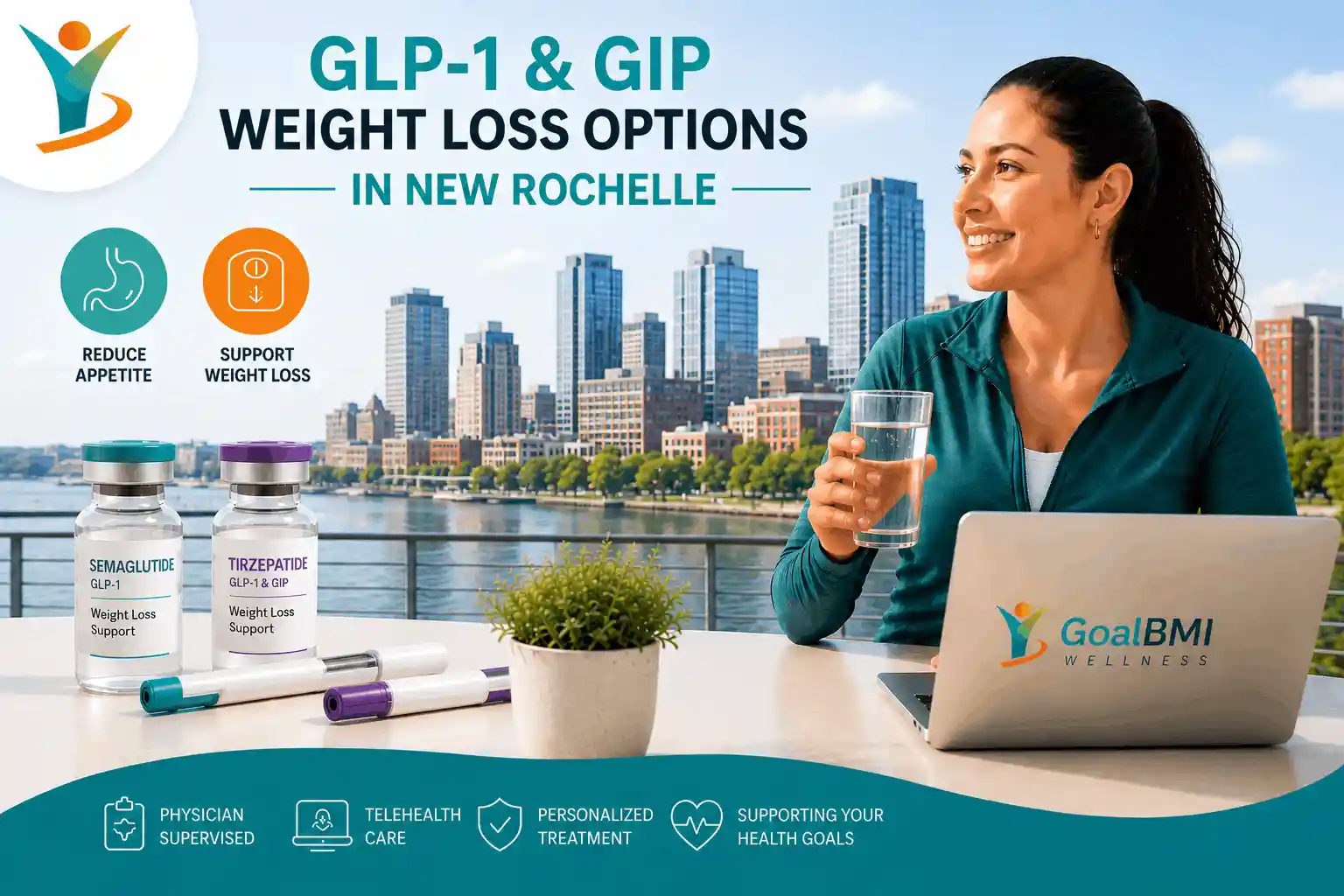 GoalBMI Wellness GLP-1 and GIP weight loss options in Rochester with insurance coverage and telehealth care